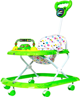 Little Olive Musical Activity Walker With Parent Rod(Green)