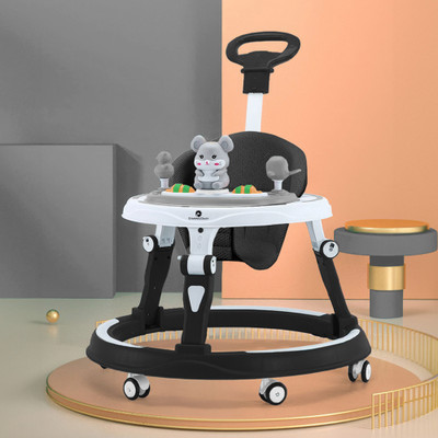 StarAndDaisy Musical 3-in-1 Walker With Parent Rod(Black)