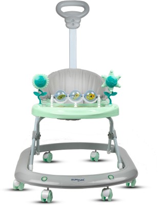 BUMTUM Activity Walker With Parent Rod(Green)