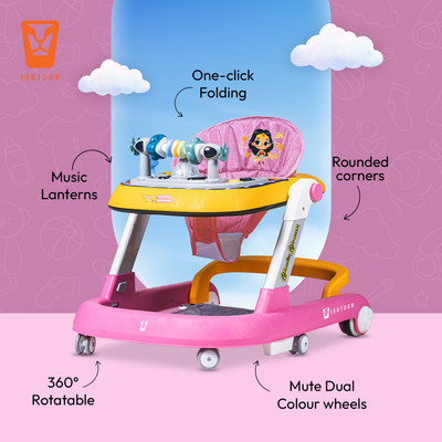 leotoon Musical 2-in-1 Walker(Pink)