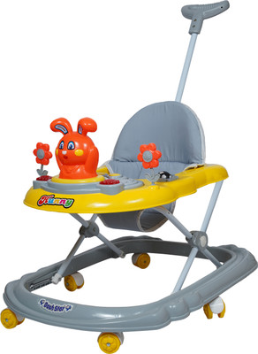 DS DASH STAR Musical Activity Walker With Parent Rod(Yellow)
