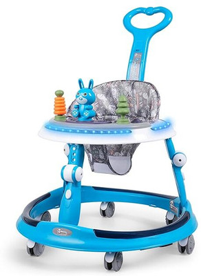 PANDA BABY PRODUCTS Musical Activity Walker With Parent Rod(Blue)