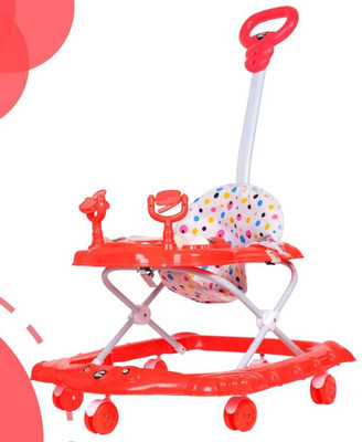 Little Olive Musical Activity Walker With Parent Rod(Red)