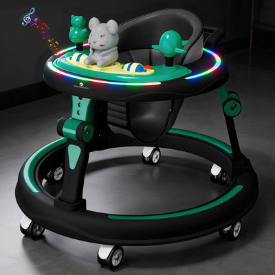 StarAndDaisy Musical Activity Walker(Black, Green)