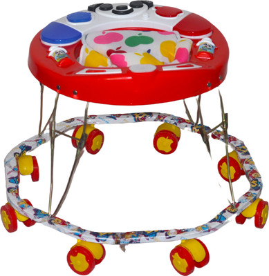 EVOHOUSE Musical Activity Walker(Red)