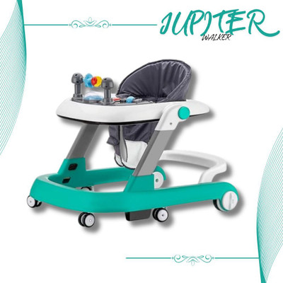 JoyRide Musical 2-in-1 Walker(Green)