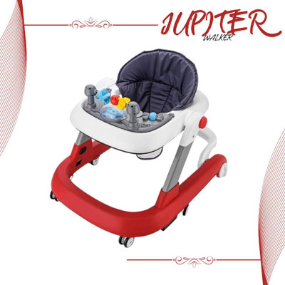 JoyRide Musical 2-in-1 Walker(Red)