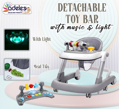 ODELEE Musical Activity Walker(Grey)