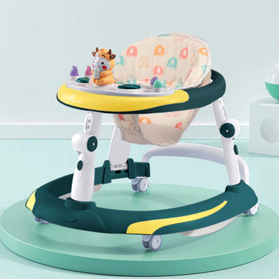 R for Rabbit Musical Activity Walker(Green, Yellow)
