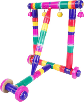 SGNS Activity Walker With Parent Rod(Multicolor)