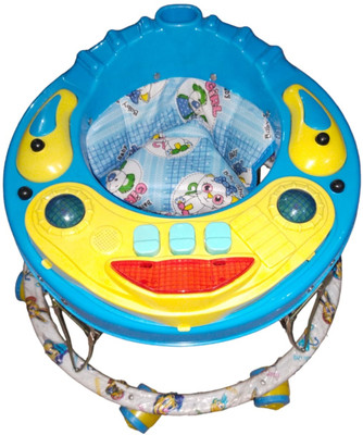 TinyJoy Musical 2-in-1 Walker(Blue)