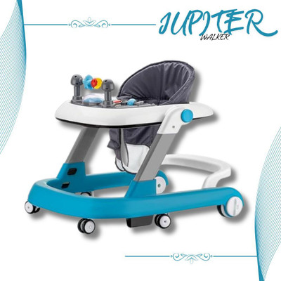 JoyRide Musical 2-in-1 Walker(Blue)