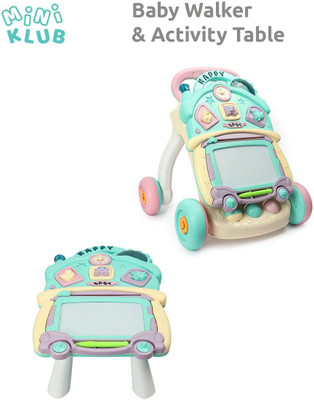 MINI KLUB Musical 2-in-1 Walker(Multicolor)