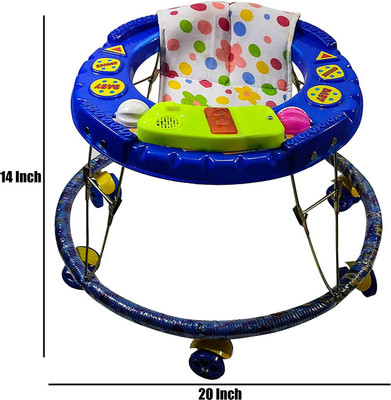 CLORA Musical Activity Walker(Blue)