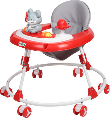 JoyRide Musical 2-in-1 Walker(Red)