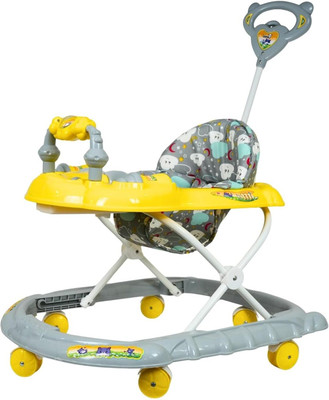 PANDA BABY PRODUCTS Musical Activity Walker With Parent Rod(Yellow)