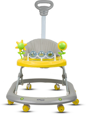 BUMTUM Activity Walker With Parent Rod(Yellow)
