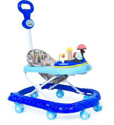 PANDA BABY PRODUCTS Musical Activity Walker With Parent Rod(Blue)