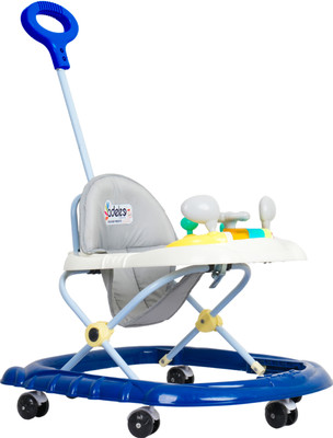 Panda Creation Musical Activity Walker With Parent Rod(Beige, Blue)