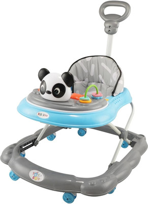 Toyzoy Musical Walker & Rocker With Parent Rod(Blue)