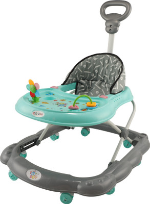 Toyzoy Activity Walker With Parent Rod(Green)