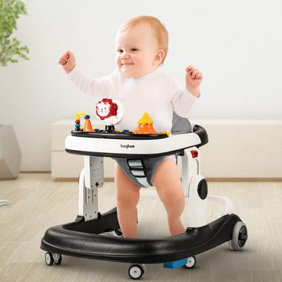 baybee Musical 2-in-1 Walker(Black)