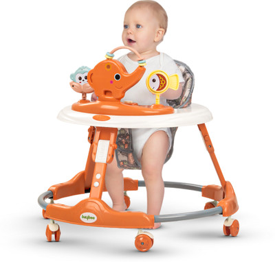 baybee Musical 2-in-1 Walker(Orange)