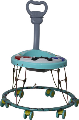 Evolife Musical Activity Walker With Parent Rod(Green)