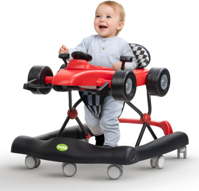 baybee Musical 2-in-1 Walker(Red)