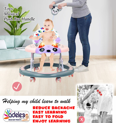 ODELEE Musical Activity Walker(Multicolor)