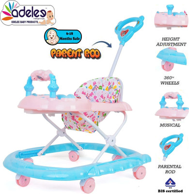 ODELEE Musical Activity Walker(Blue, Purple)