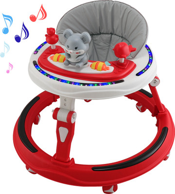 JoyRide Musical Activity Walker(Red)