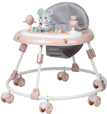 JoyRide Musical 2-in-1 Walker(Brown)