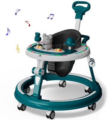 StarAndDaisy Musical 3-in-1 Walker With Parent Rod(Blue)