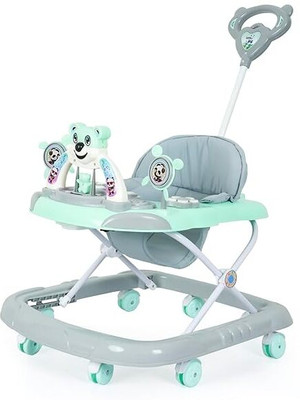 PANDA BABY PRODUCTS Musical Activity Walker With Parent Rod(Green)