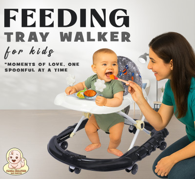 Panda Creation 2-in-1 Walker(Black)