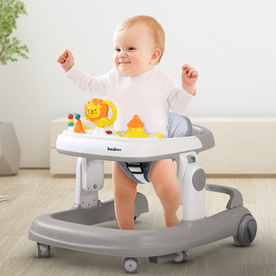baybee Musical 2-in-1 Walker(Grey)