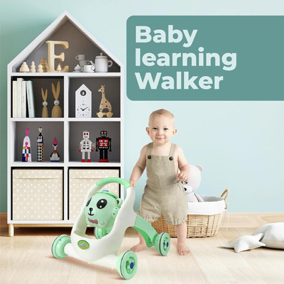 Panda Creation Musical Activity Walker(Grey, Green)
