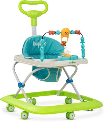 baybee Musical 2-in-1 Walker With Parent Rod(Multicolor)