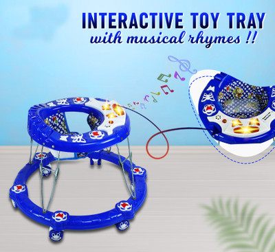 Panda Creation Musical Activity Walker(Blue)