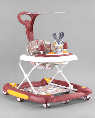 Play Nation Musical Walker & Rocker With Parent Rod(Multicolor)