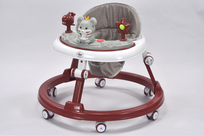 Lovely Baby Musical Activity Walker(Red)