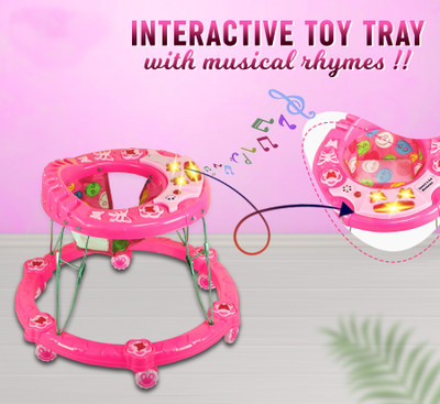 Panda Creation Musical Activity Walker(Pink)