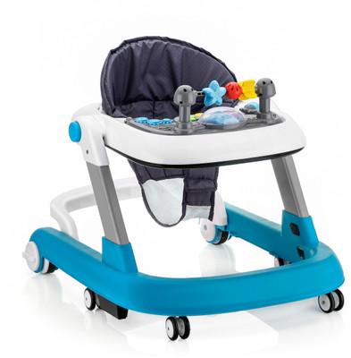 JoyRide Musical 2-in-1 Walker(Blue)