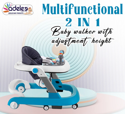 ODELEE Musical Activity Walker(Blue)