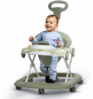 baybee Musical Activity Walker With Parent Rod(Green)