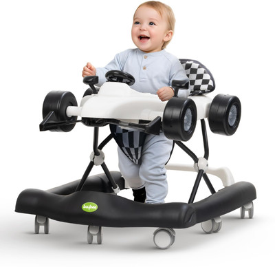baybee Musical 2-in-1 Walker(White)