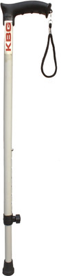 KBG Surgical 1 Leg Grey Dori Height Adjustable Walking Stick