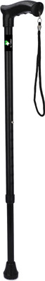 Dr. TORSO Walking Stick with Sturdy Steel Body for Old People or Physically Challenged Walking Stick
