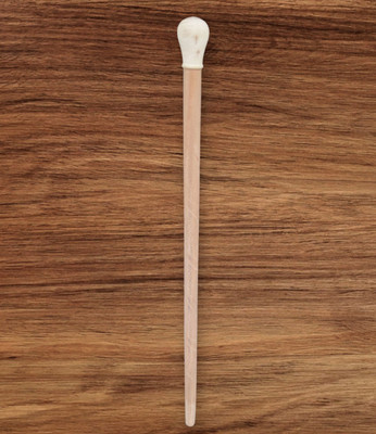 RanaCreation Wooden walking stick in pure natural wood without polish with hygeinic for all Walking Stick